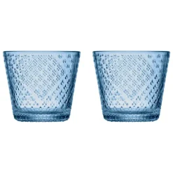 Iittala Tundra dricksglas, 29 cl, 2-pack, aqua