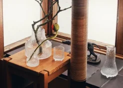 Iittala Ultima Thule glasvas, 180 x 192 mm, linne - Kopio