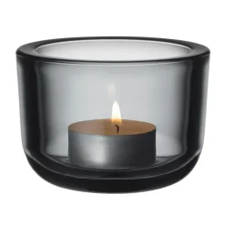 Iittala Valkea ljuslykta, grå