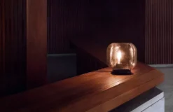 Iittala Virva bordslampa, linne