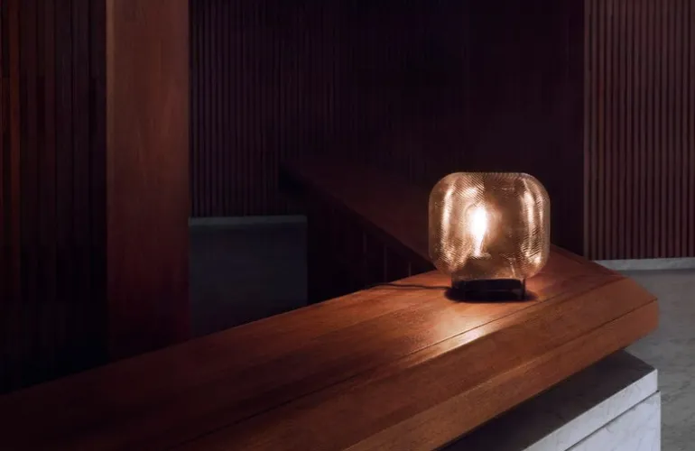 Iittala Virva bordslampa, linne