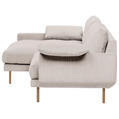Interface Bebé soffa m/ chaise longue, vänster, beige Jagger 3 - ek