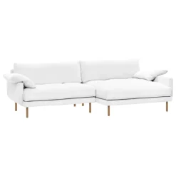 Interface Bebé soffa m/ chaise longue, höger, vit Jagger 1 - ek