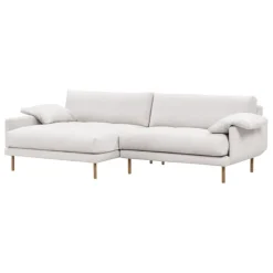 Interface Bebé soffa med schäslong, vänster, beige Muru 472 - ek