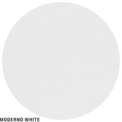 Interface Bug fåtölj, hög, vit läder Moderno