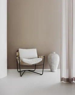 Interface Bug fåtölj, låg, naturligt läder Harness - Story 102