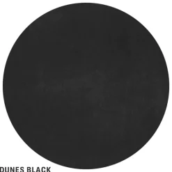 Interface Bug fåtölj, låg, svart läder Dunes