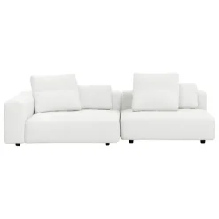 Interface Toast soffa, 270 cm, vänster, Arc 80 vit