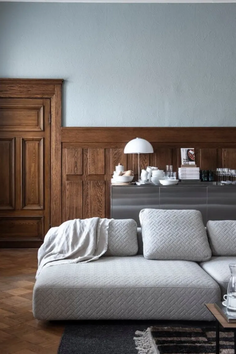 Interface Toast soffa, 405 cm, höger, Arc 05 beige