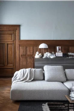 Interface Toast soffa, 405 cm, vänster, Arc 80 vit