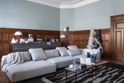 Interface Toast soffa, 405 cm, vänster, Arc 80 vit