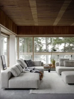 Interface Toast soffa, 270 cm, höger, Arc 80 vit