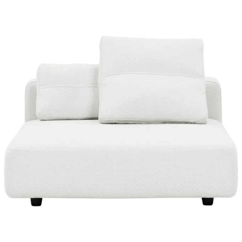 Interface Toast soffmodul, 135 x 110 cm, Arc 80 vit