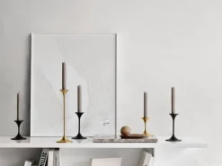 Karakter Jazz ljusstake, svart