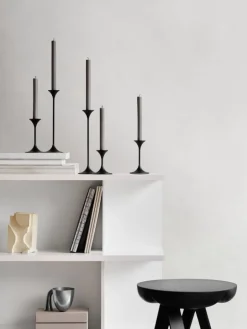 Karakter Jazz ljusstake, svart