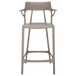 Kartell A.I. barstol, 65 cm, grå