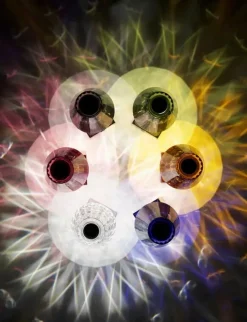 Kartell Battery lampa, ofärgad