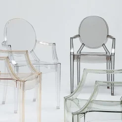 Kartell Louis Ghost stol, ofärgad
