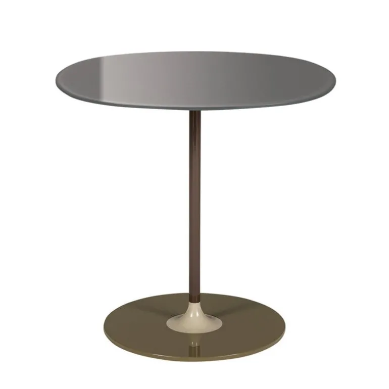 Kartell Thierry sidobord, 45 x 45 cm, grå