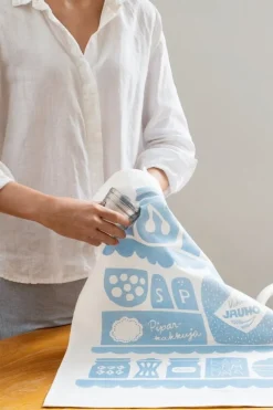 Kauniste Keittiössä kökshandduk, blå