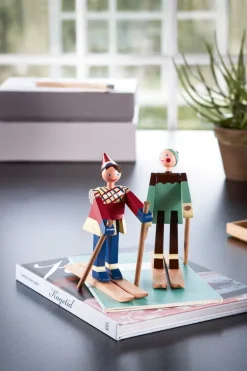 Kay Bojesen Denmark Boje, skidåkande pojke