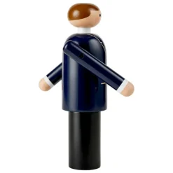 Kay Bojesen Denmark Brudgum, blå - svart - vit