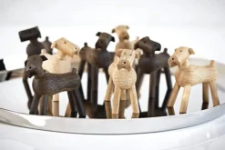 Kay Bojesen Denmark Dog Tim, mörkbrun