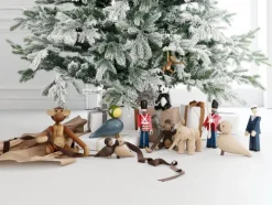 Kay Bojesen Denmark Lovebirds 2 delar, ek - rökt ek