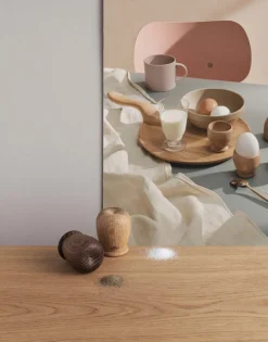 Kay Bojesen Denmark Menageri salt- och peppar-set, ek - rökt ek