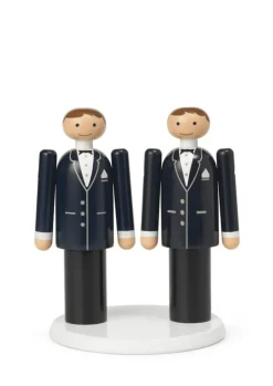 Kay Bojesen Denmark Plattform för brud och brudgum, vit