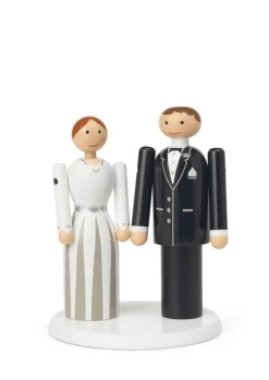 Kay Bojesen Denmark Plattform för brud och brudgum, vit