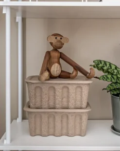 Kay Bojesen Denmark Träapa, liten, teak