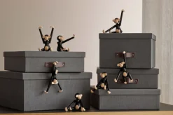 Kay Bojesen Denmark Träapa, mini, mörkbetsad ek