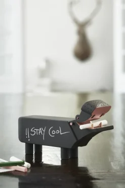 Kay Bojesen Denmark Träflodhäst, svart