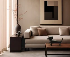 Kay Bojesen Denmark Trähund, medium, mörkbetsad ek