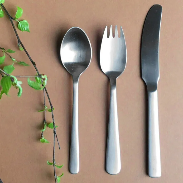 Kay Bojesen Grand Prix barnbestickset, polerat rostfritt stål