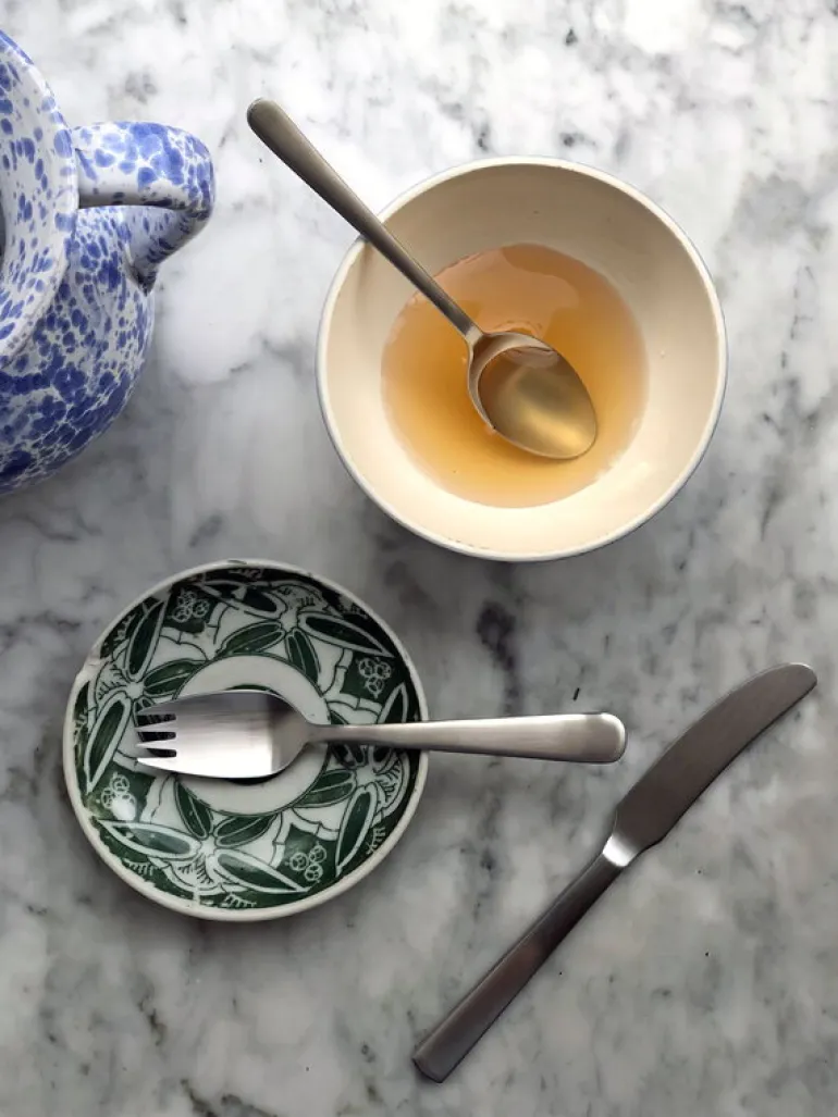 Kay Bojesen Grand Prix barnbestickset, polerat rostfritt stål