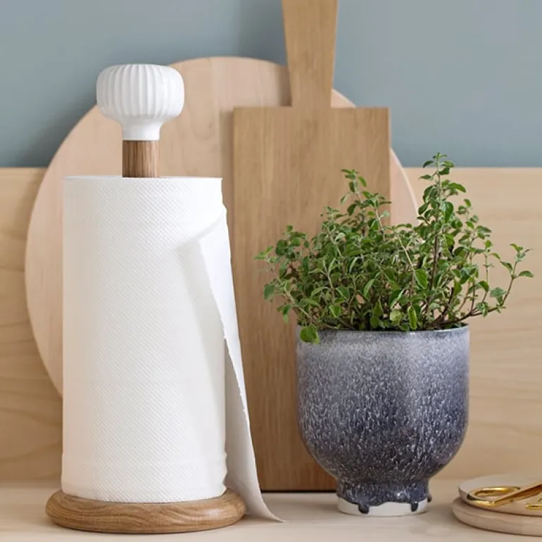 Kähler Hammershøi pappershållare, vit