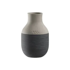 Kähler Omaggio Circulare vas, 12,5 cm, antracitgrå