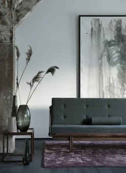 Klassik Studio Cube bord, rökt ek - rökt glas