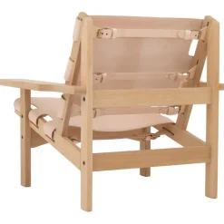 Klassik Studio Hunting Chair, ek - naturläder