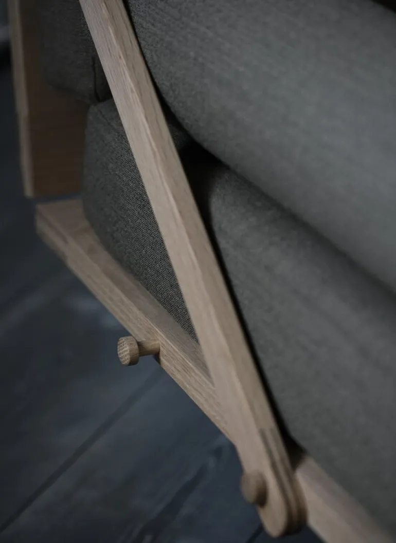 Klassik Studio PV Daybed, ek - grå