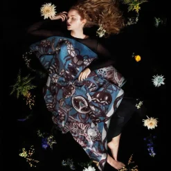 Klaus Haapaniemi & Co. Bees filt, blå