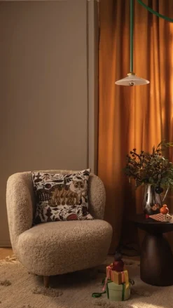 Klaus Haapaniemi & Co. Les Chats Norma kuddfodral, linne