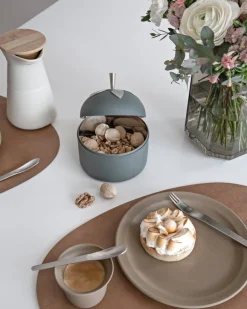 Klong Blad burk, stor, grå