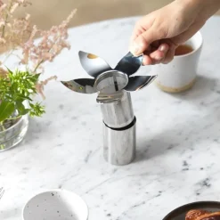 Klong Blad tekula, rostfritt stål