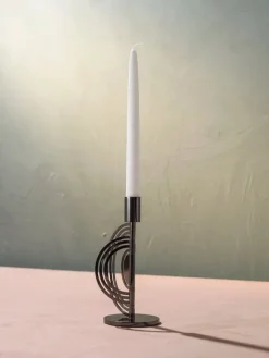 Klong Cirkus ljushållare, liten, svart