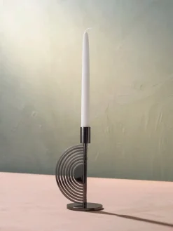 Klong Cirkus ljushållare, liten, svart