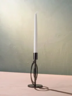 Klong Cirkus ljushållare, liten, svart