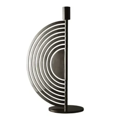 Klong Cirkus ljushållare, medium, svart